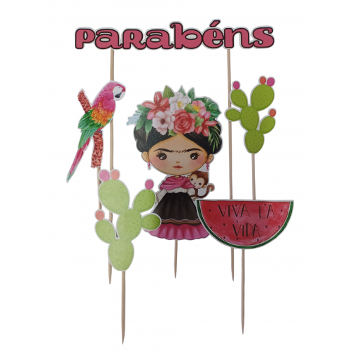 Topo Bolo Frida Kahlo